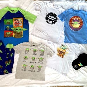 Baby yoda bundle boys size 10-12